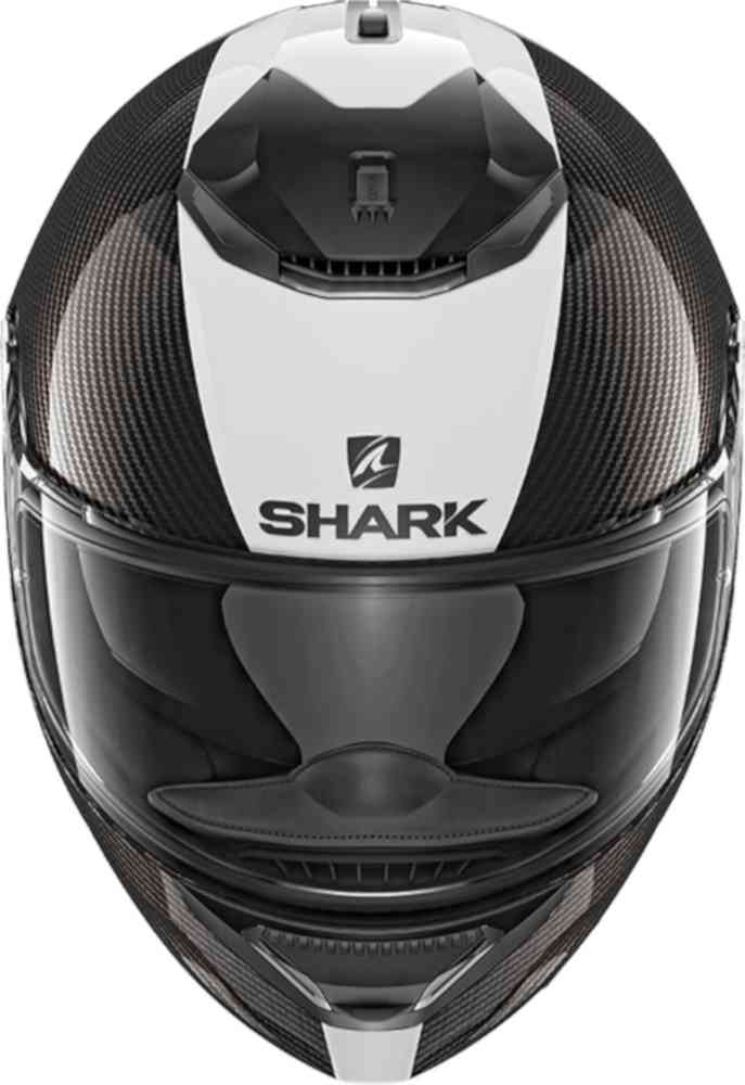 Spartan carbon helmet Shark, black and white