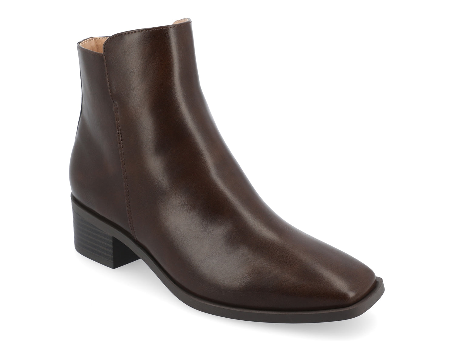 Cappri ankle boots from the Journee Journee Collection, dark brown