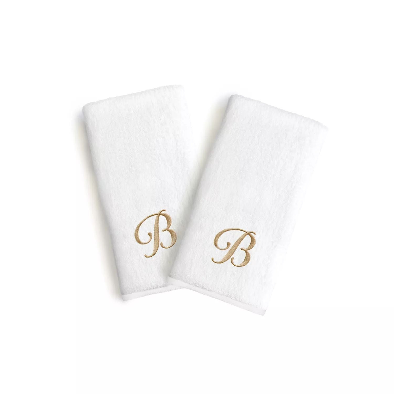 Linum Monogram Home Textiles Luxury New Turkish Cotton Hand Towels , set of 2 packs