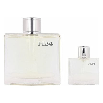 Hermes Eau de Toilette H24 100 ml + Eau de Toilette 12 5 ml miniature gift set for men, Hermеs