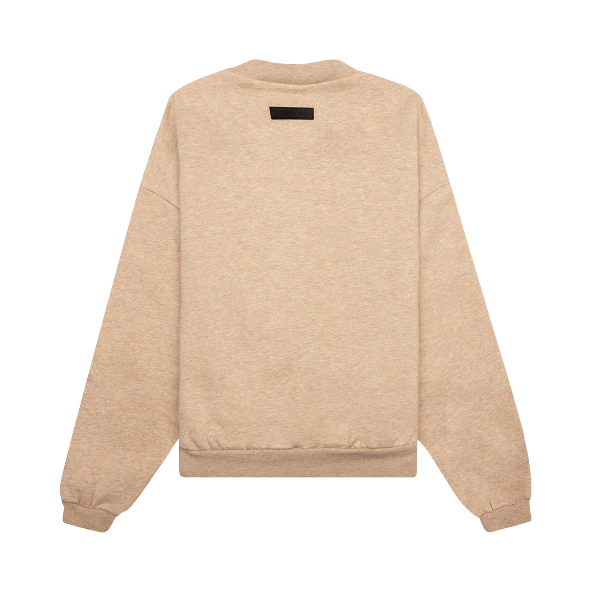 قميص Fear of God Essentials Crew Neck باللون الذهبي الباهت