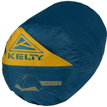 Far Out 2 Tent: 2 Person, 3 Season Kelty, Olive Oil/Agean Blue