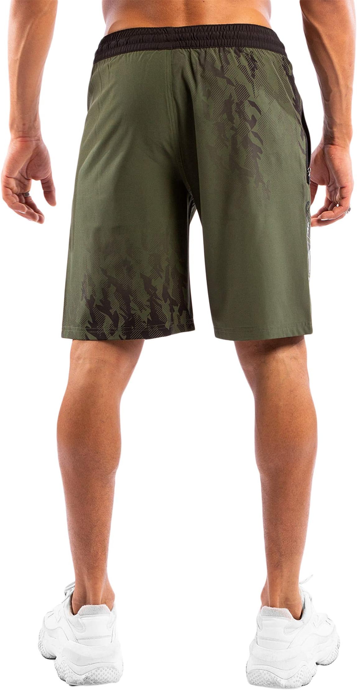 Authentic UFC VENUM Fight Week Performance Shorts, Khaki