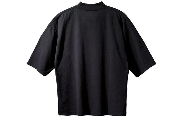 YEEZY Gap x Balenciaga Logo 3/4 Sleeve Tee 'Black'