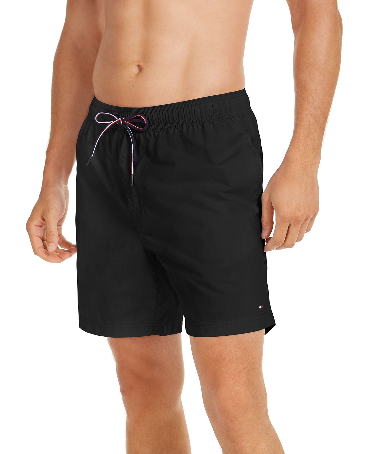 Tommy Hilfiger Men's 7" Plain Swim Trunks