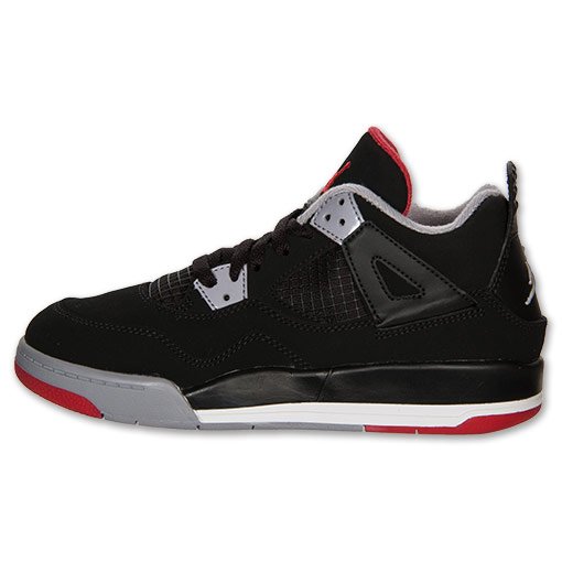 حذاء Air Jordan 4 Retro PS 'Bred' 2012 باللون الأسود