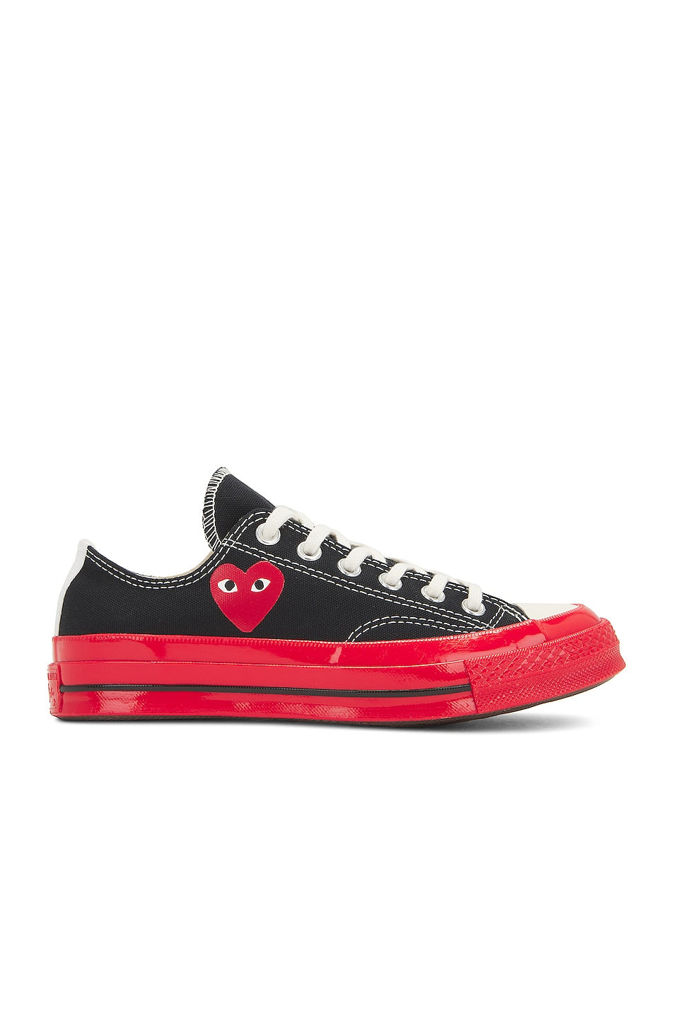 Comme des Garçons Converse Red Sole Low Top sneakers, black