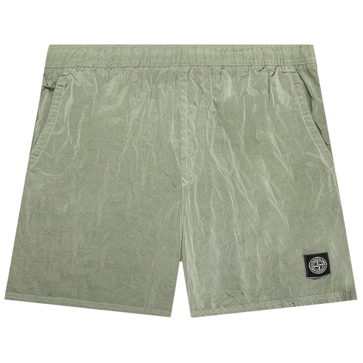 Stone Island Nylon Metal 'Light Green' Shorts, green