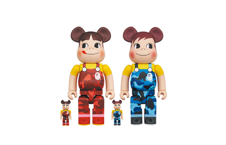 Be@rbrick BAPE Peko-chan أخضر 100% و400%