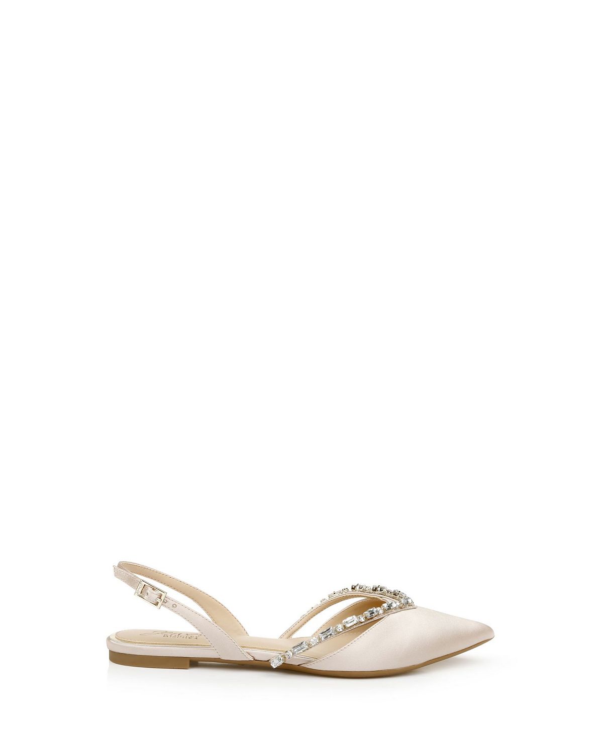 Jewel Badgley Mischka Camden Slingback Evening Flats