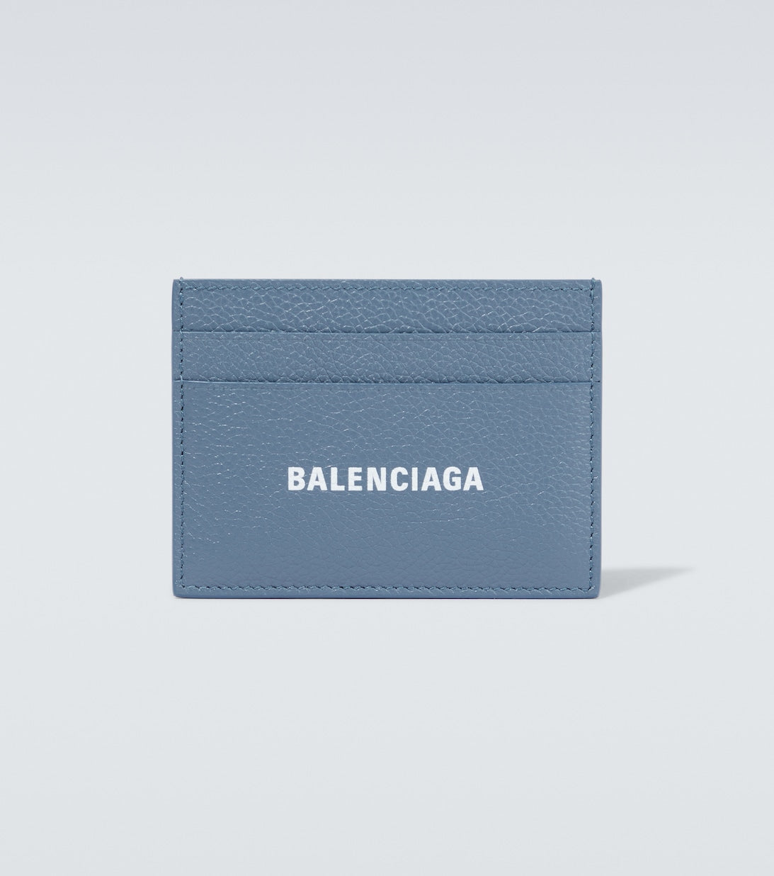 محفظة نقود جلدية من Balenciaga باللون الأزرق