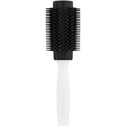 Round Blow Dry Tool for Medium to Long Hair adds volume and elasticity.  Big black L, Tangle Teezer