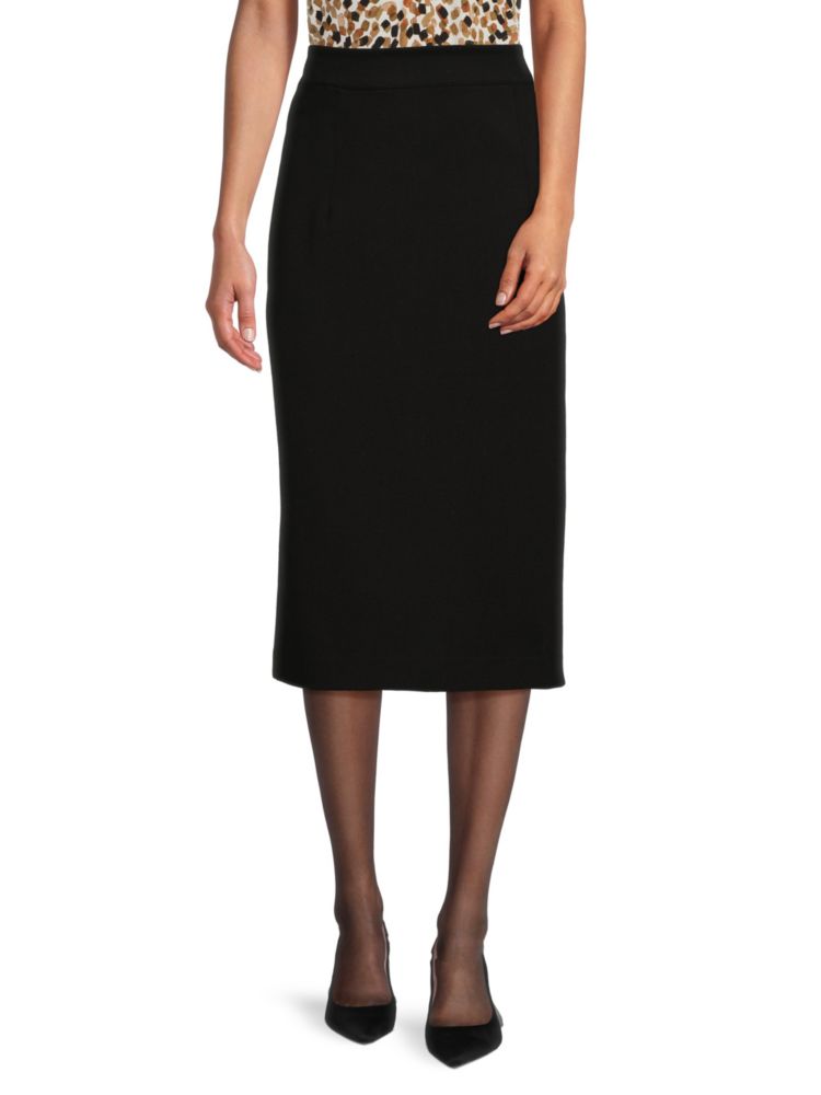 Tommy Hilfiger Midi Pencil Skirt, Black