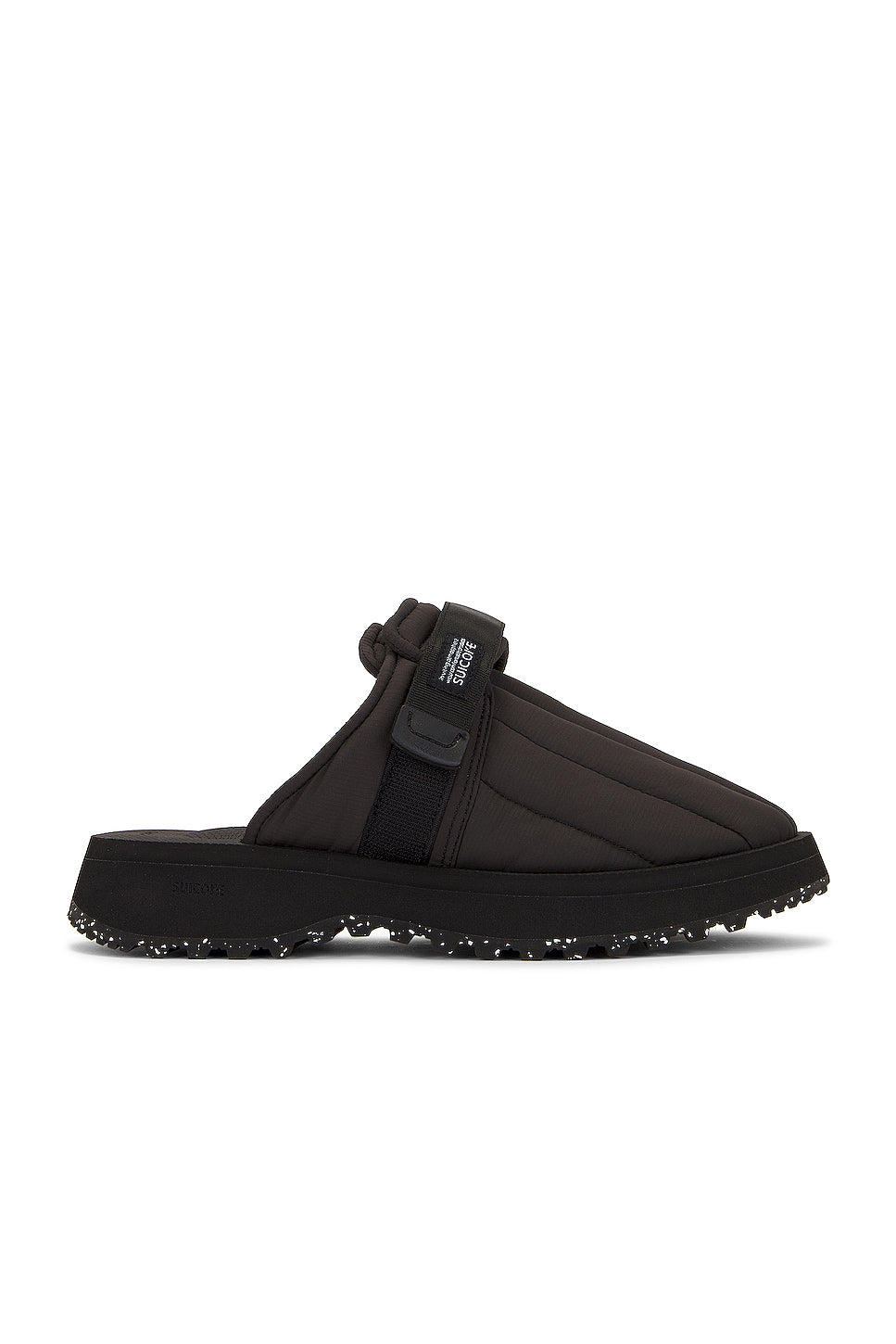 Suicoke Zavo Puffab slides, black