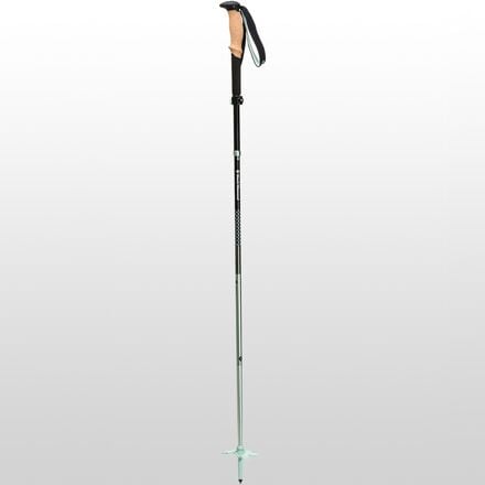 Pursuit FLZ Black Diamond Trekking Poles, Black/Foam Green