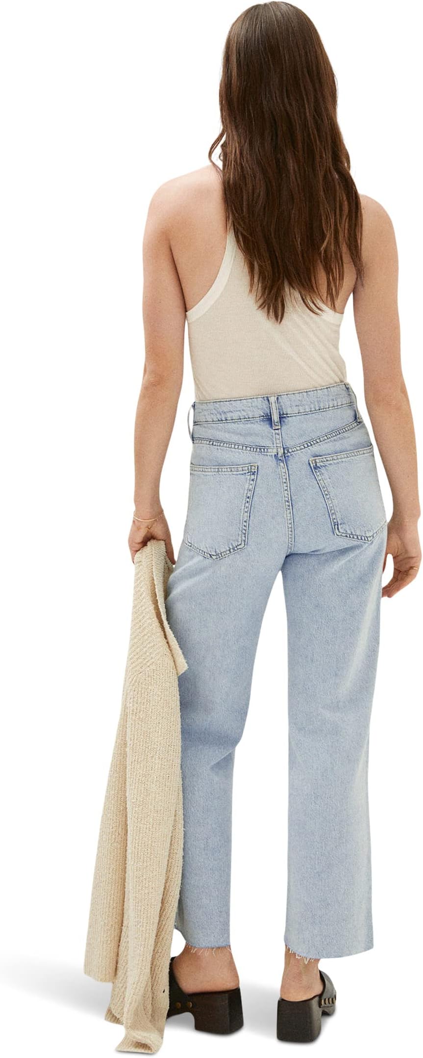 Bohemian Jeans MANGO, Clear Denim