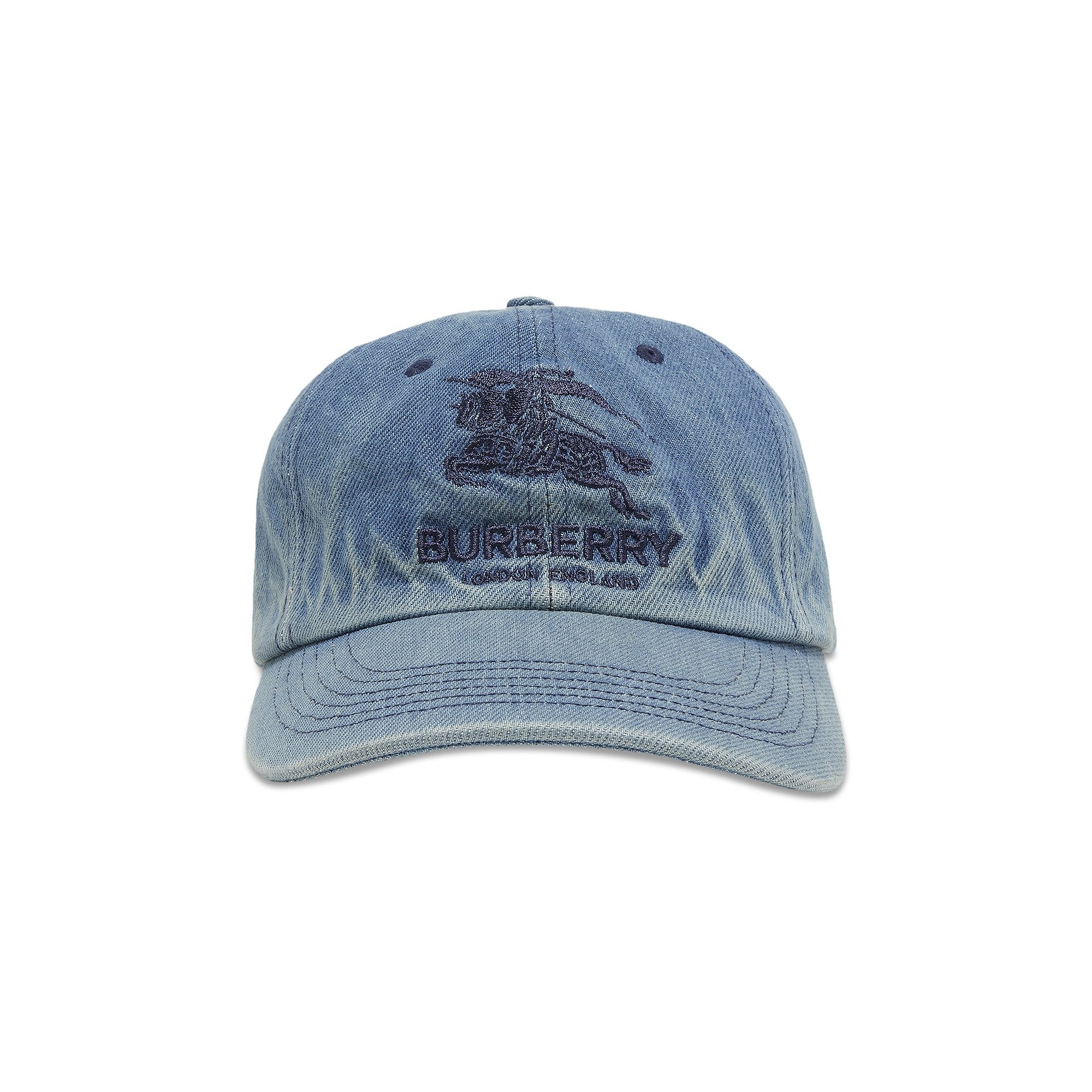 Supreme x Burberry 6 Panel Denim Shirt Blue