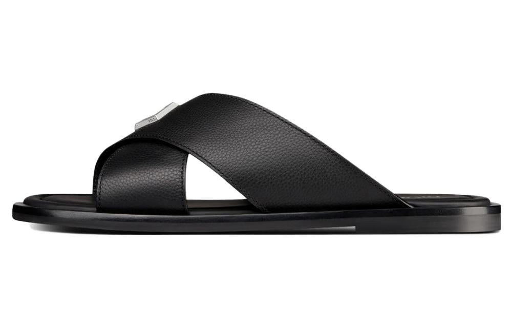 Men's Dior Alias Slippers, Black