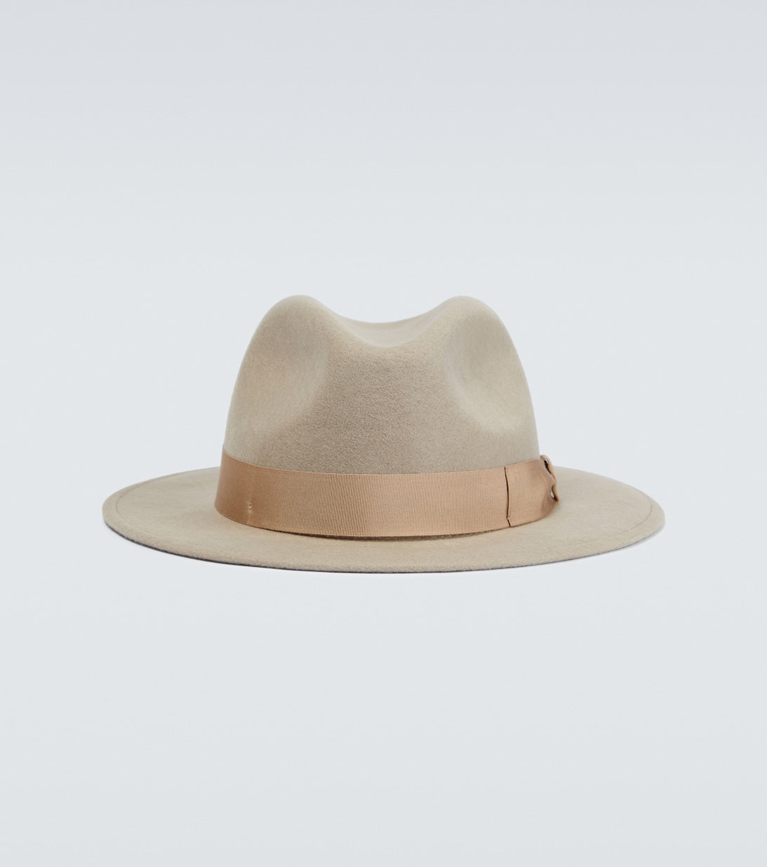 Felt bucket hat for macho Borsalino, neutral