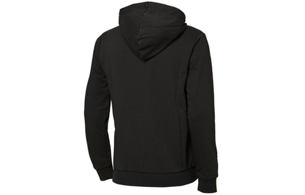 Sweatshirt PUMA ESS Printed Hooded Jacket Black, black