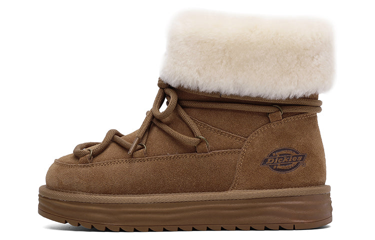 Dickies Winter Boots for Women, Yellow Brown