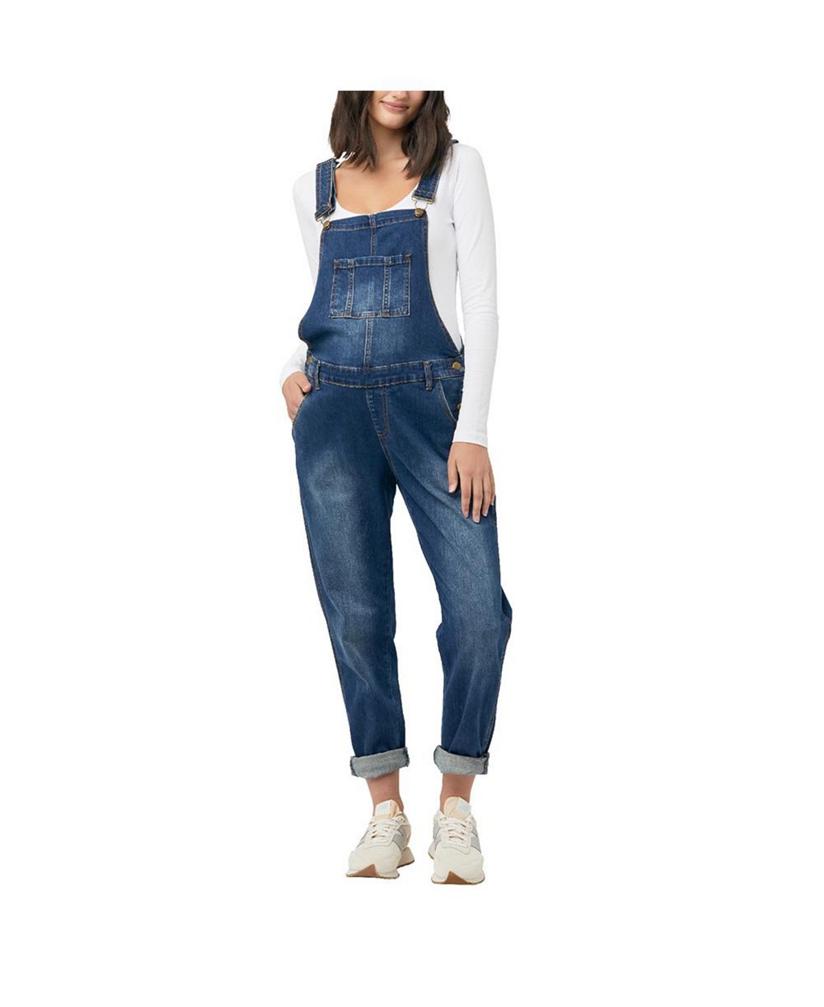 Ripe Maternity Denim Overalls