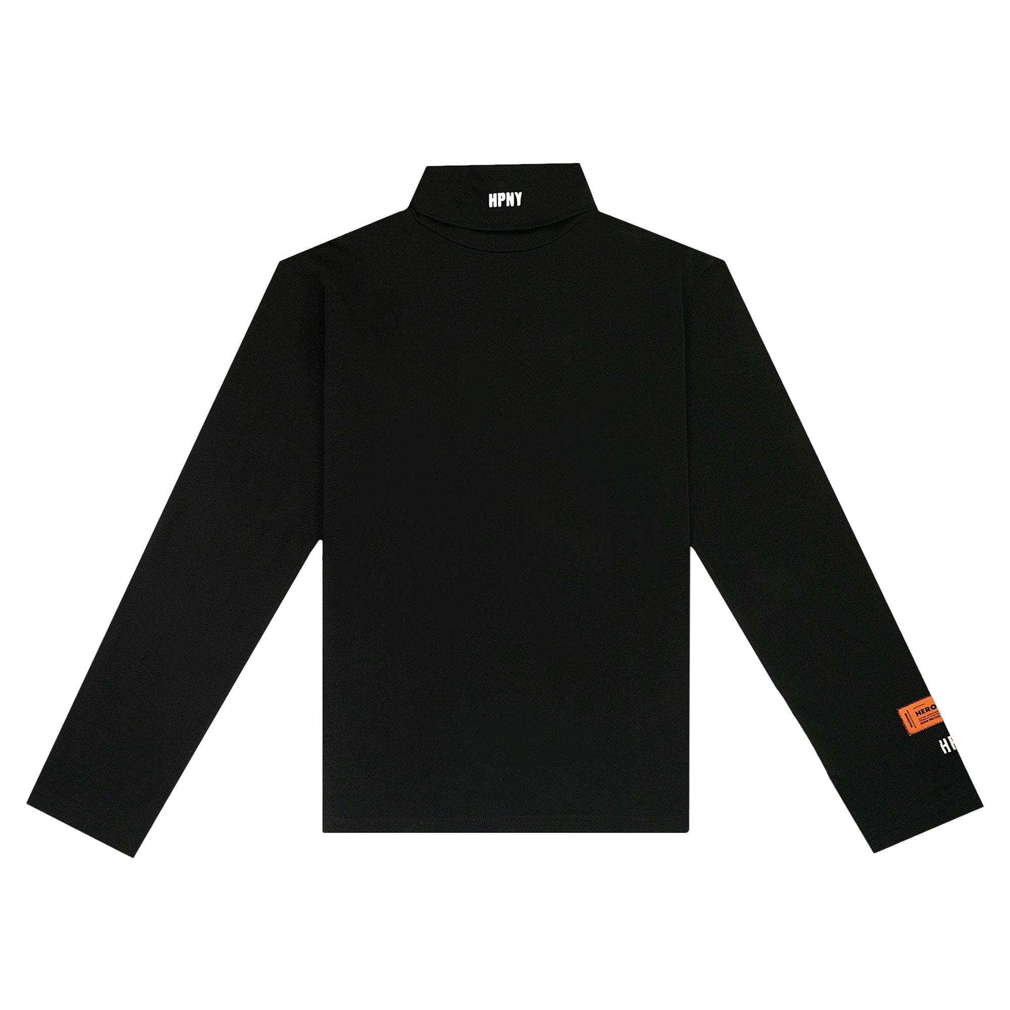 Heron Preston HPNY EMB Turtleneck, Black/White