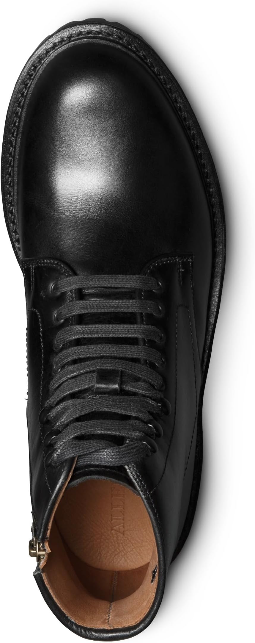 حذاء Higginsfplug Allen Edmonds برباط، أسود