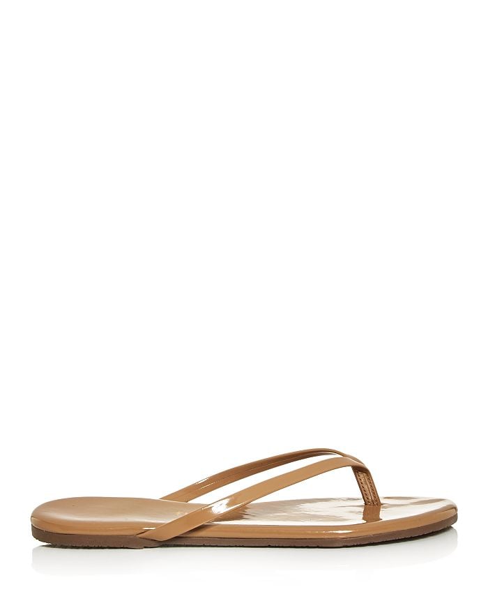 Women's glossy flip-flops TKEES