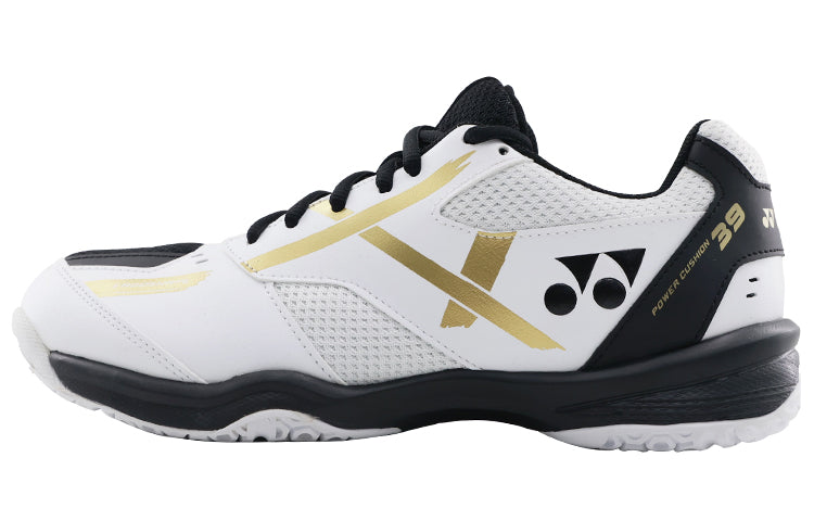 Yonex Series 39 Men's Badminton Shoes, White Gold