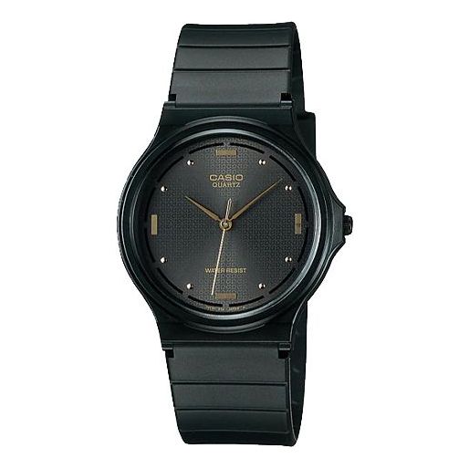 Watch CASIO Quartz Waterproof Unisex Mens Black Analog, black