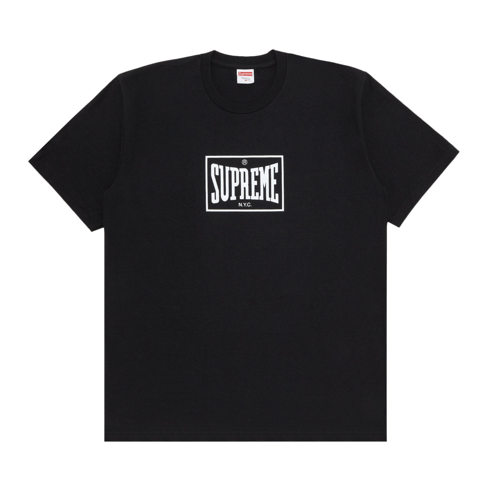 تي شيرت Supreme Warm Up باللون الأسود