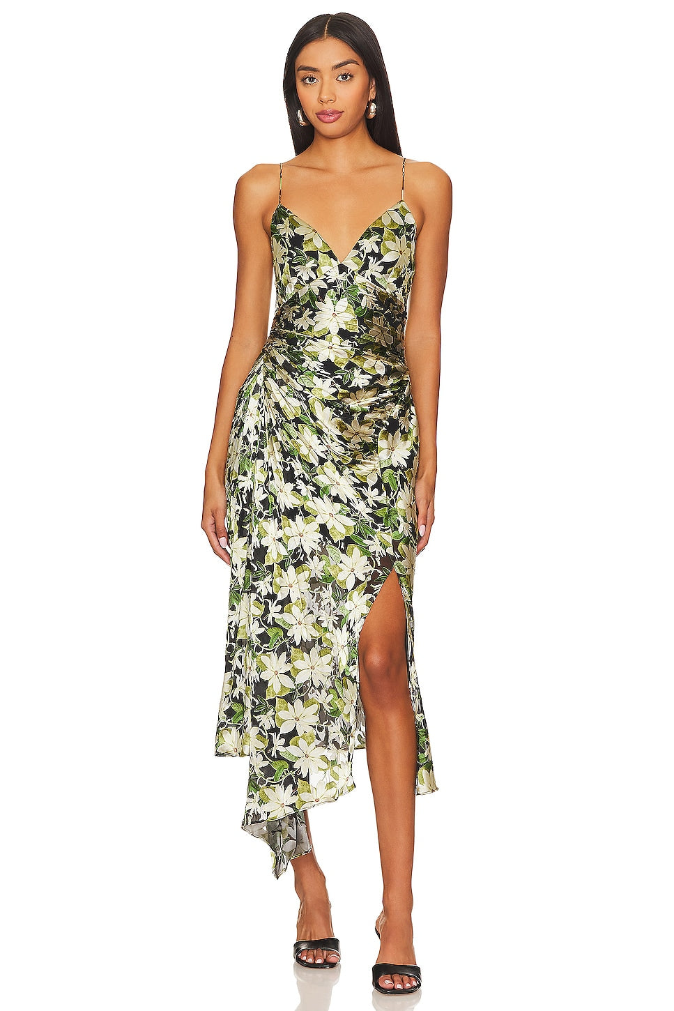 Alice + Olivia Shawna Dress in Moonlight Floral