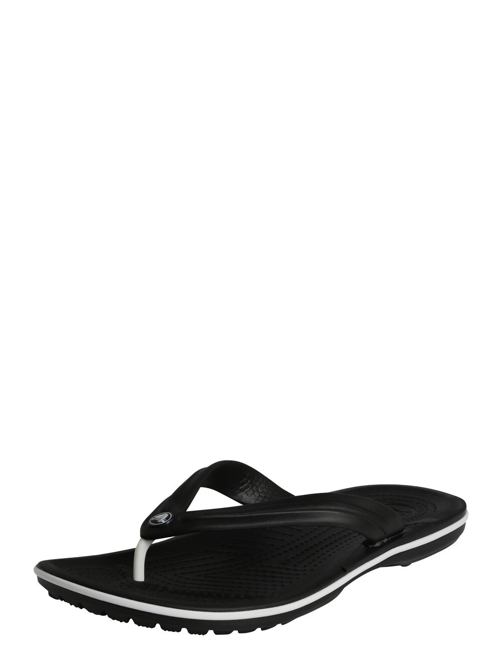 Crocs Flip T-Strap Sandals, Black