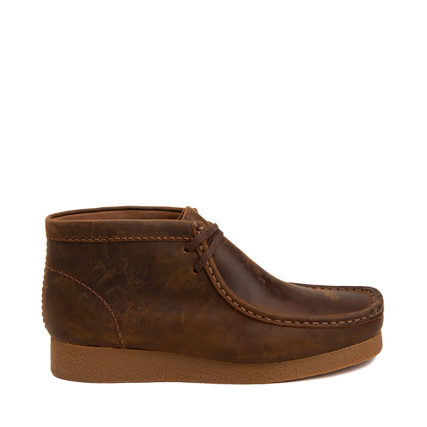 حذاء Wallabee EVO Chukka للرجال من Clarks، مصنوع من شمع العسل