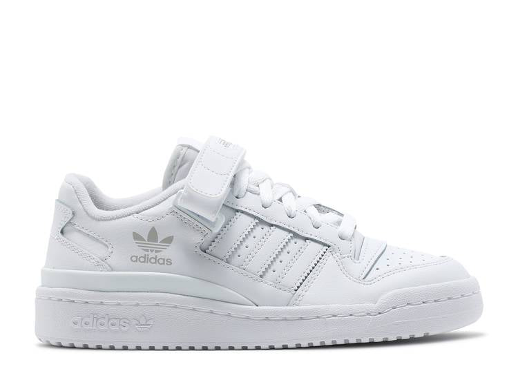 Adidas FORUM LOW J 'TRIPLE WHITE' sneakers, white