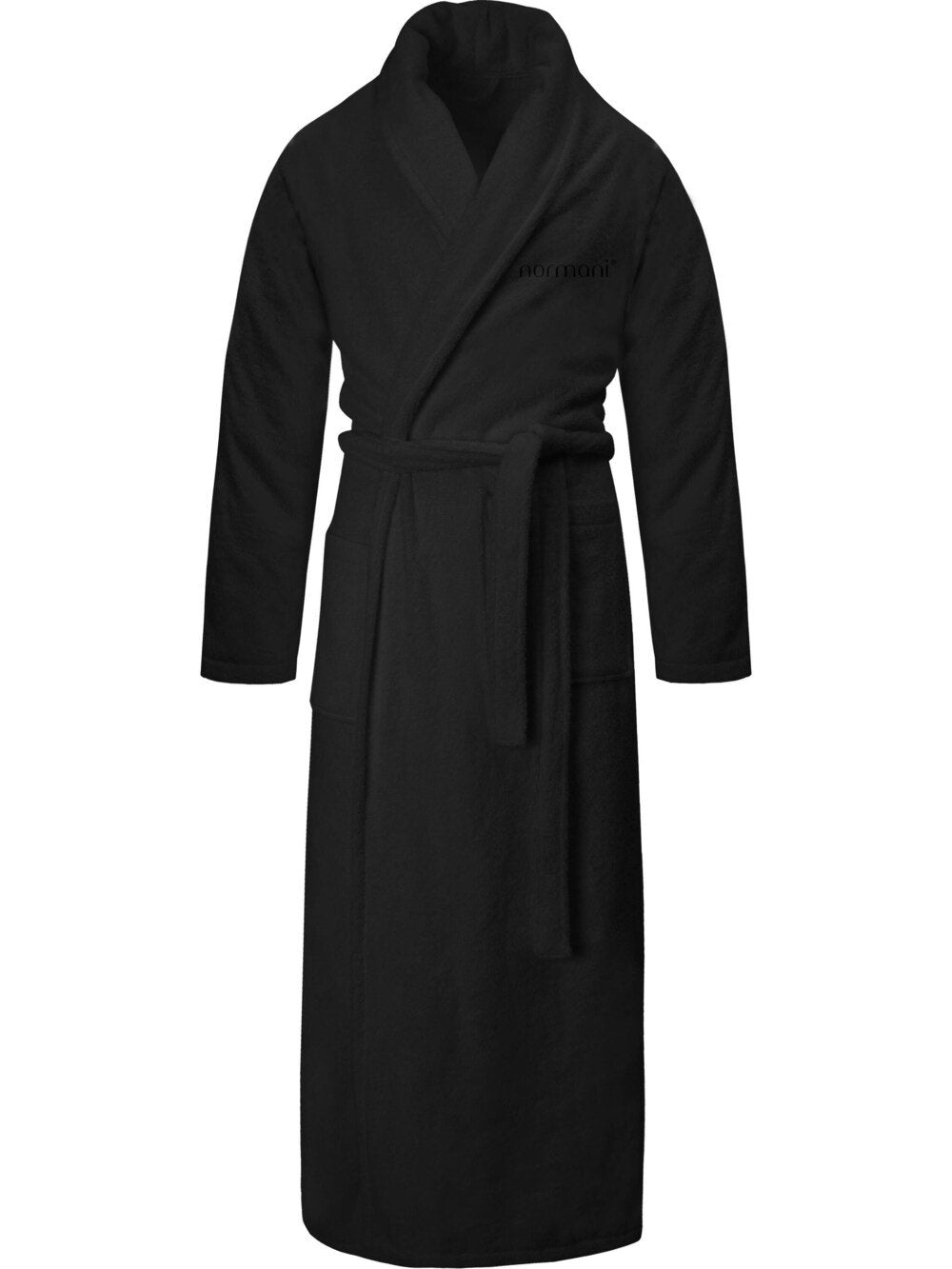 Normani long robe, black