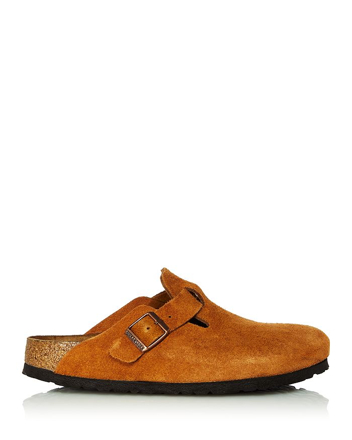 Women's Boston Birkenstock Suede Clogs