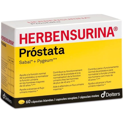 HERBENSURINA Prostate 60 capsules Deiters