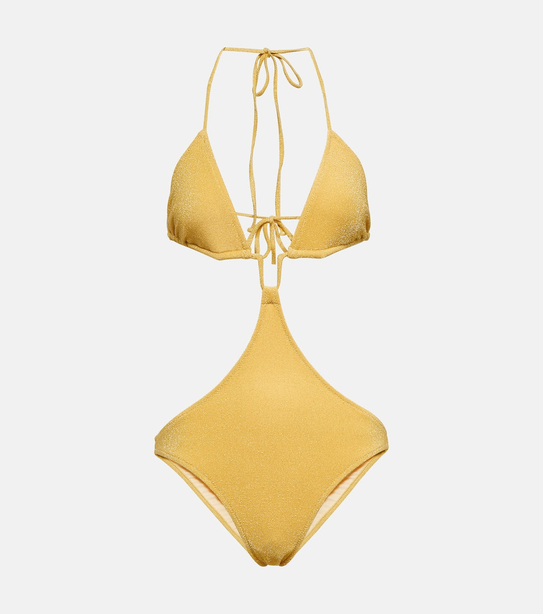 Melany cutout swimsuit BANANHOT, gold