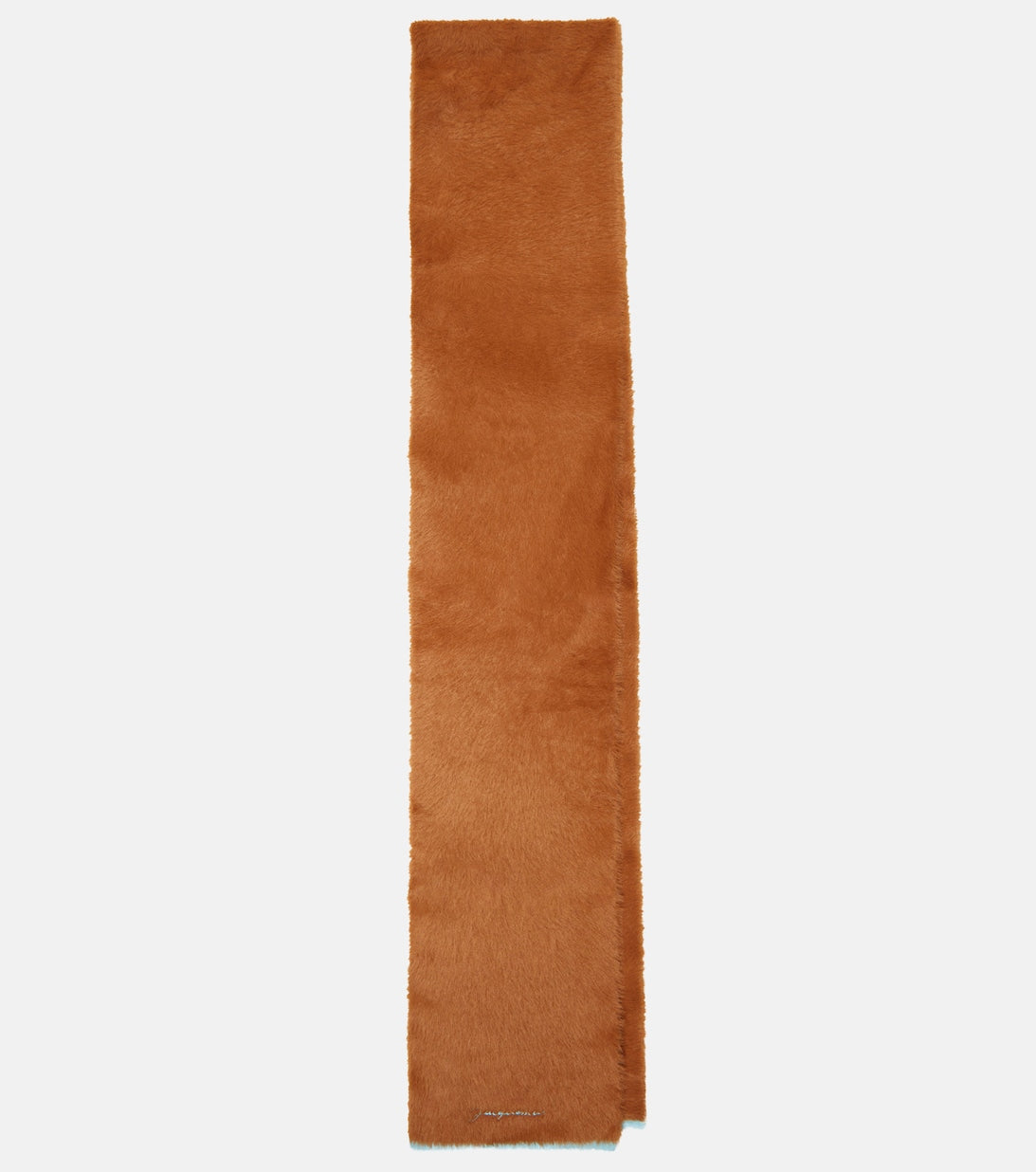 Scarf L'Écharpe Neve Jacquemus, brown