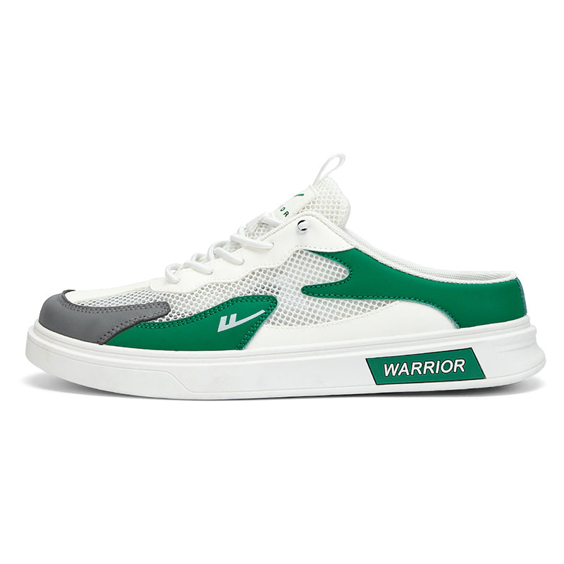 WARRIOR Lifestyle Shoes Men Low-top, White/Grey/Green