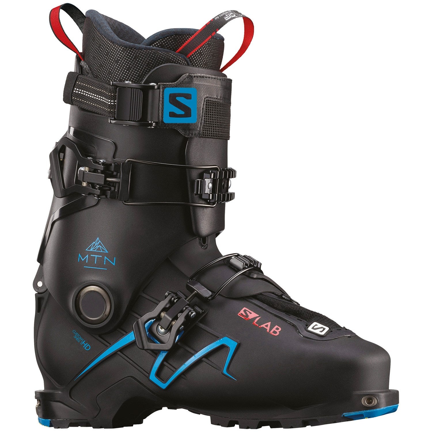 حذاء التزلج Salomon S/Lab MTN Alpine Touring 2019، باللون الأسود