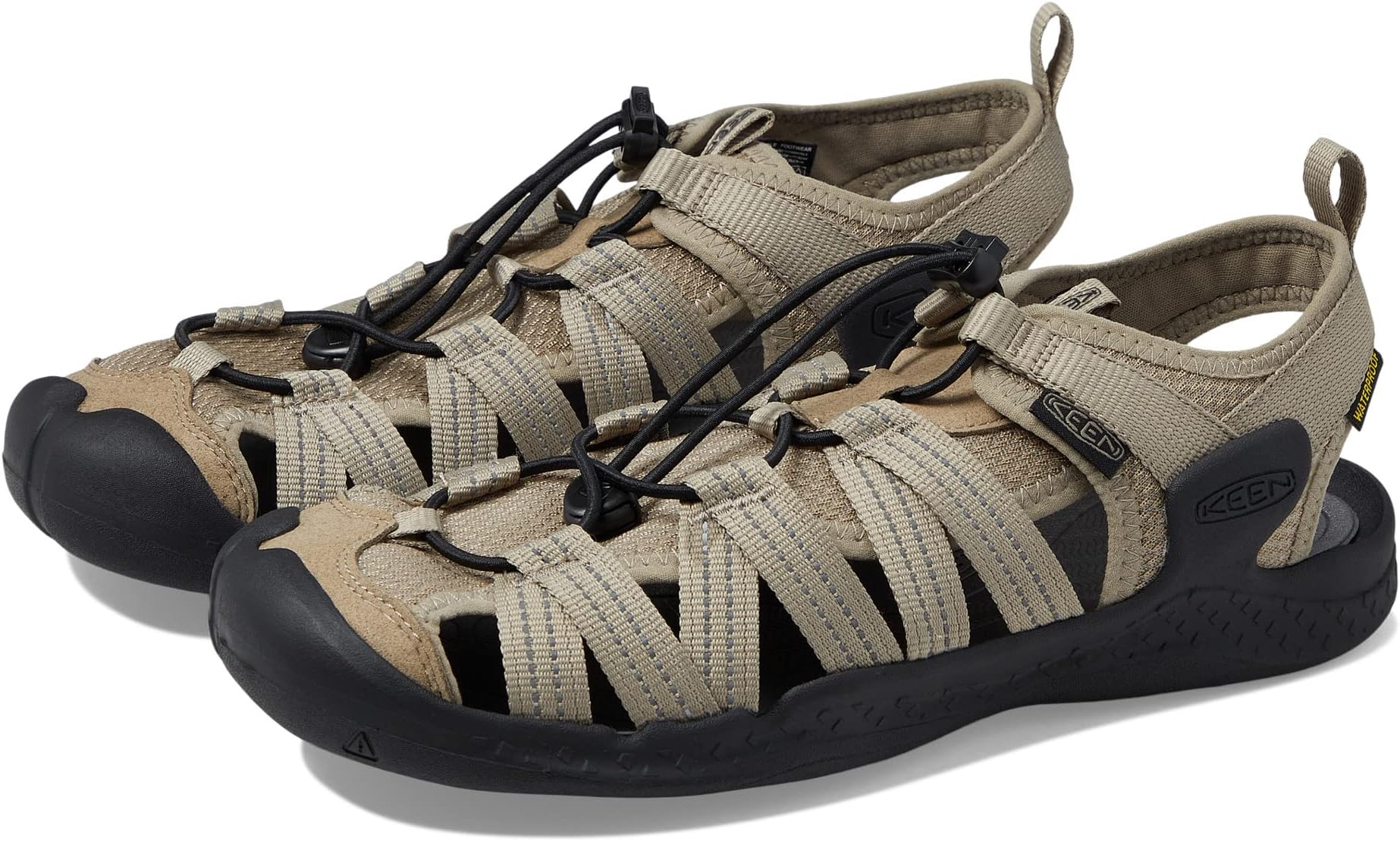 Sandals Drift Creek H2 KEEN, Timberwolf/Black