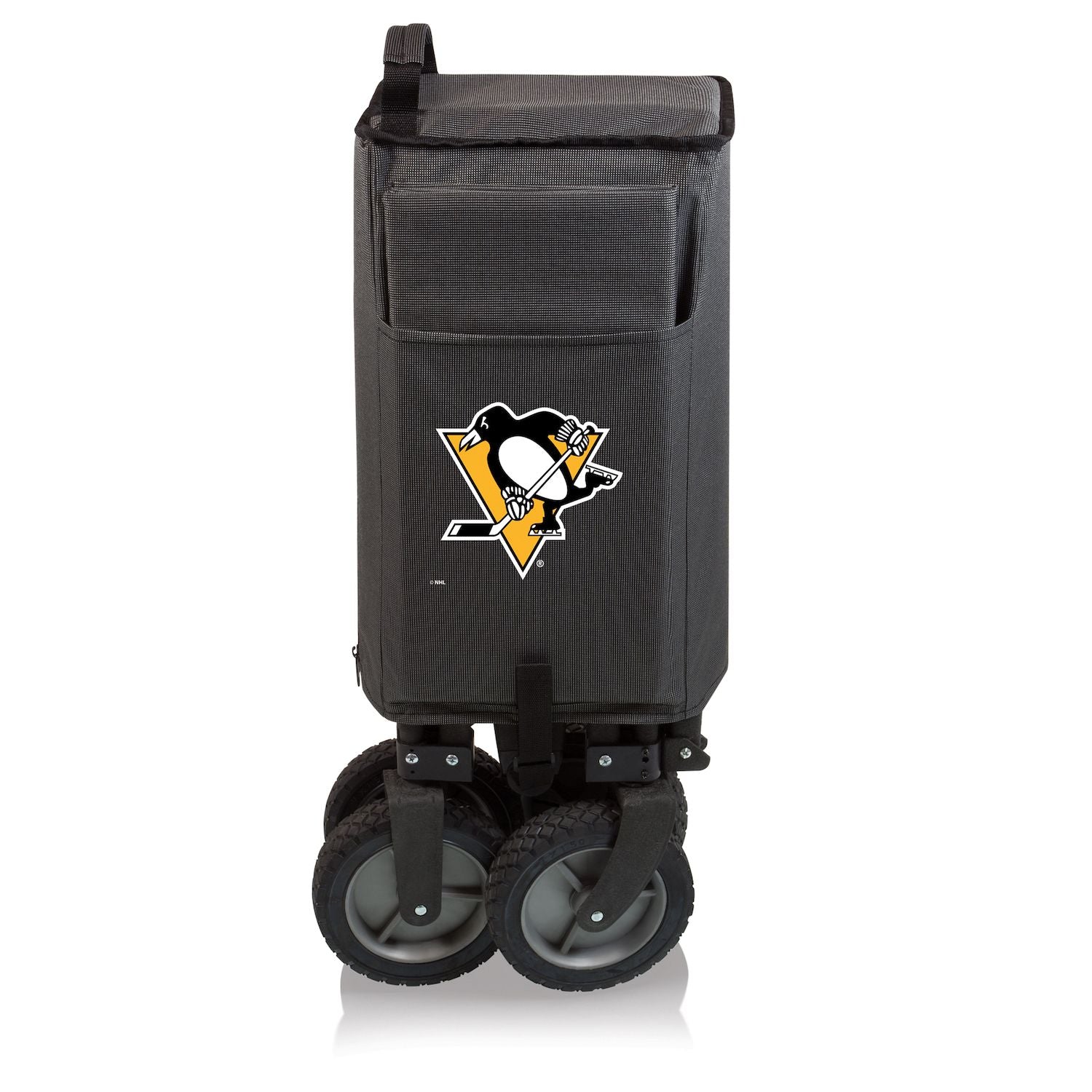 Picnic Time Pittsburgh Penguins Adventure Wagon Portable Utility Wagon Picnic Time