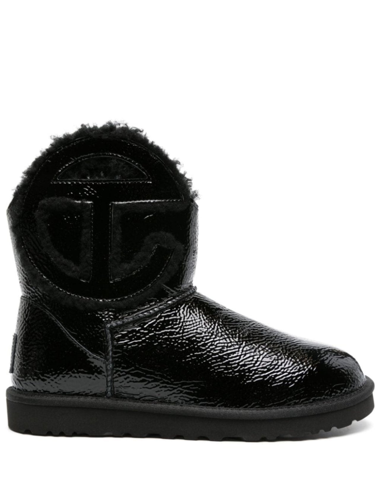 UGG Boots with Logo Patch from Collaboration with Telfar, Black