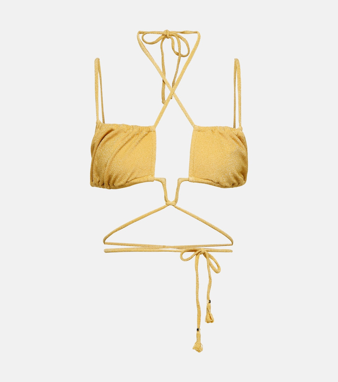 Rio BANANHOT bikini top, gold