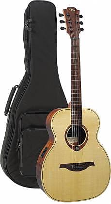 Acoustic guitar Lag Travel-SP | Spruce Top Travel Acoustic Guitar. New with Full Warranty!