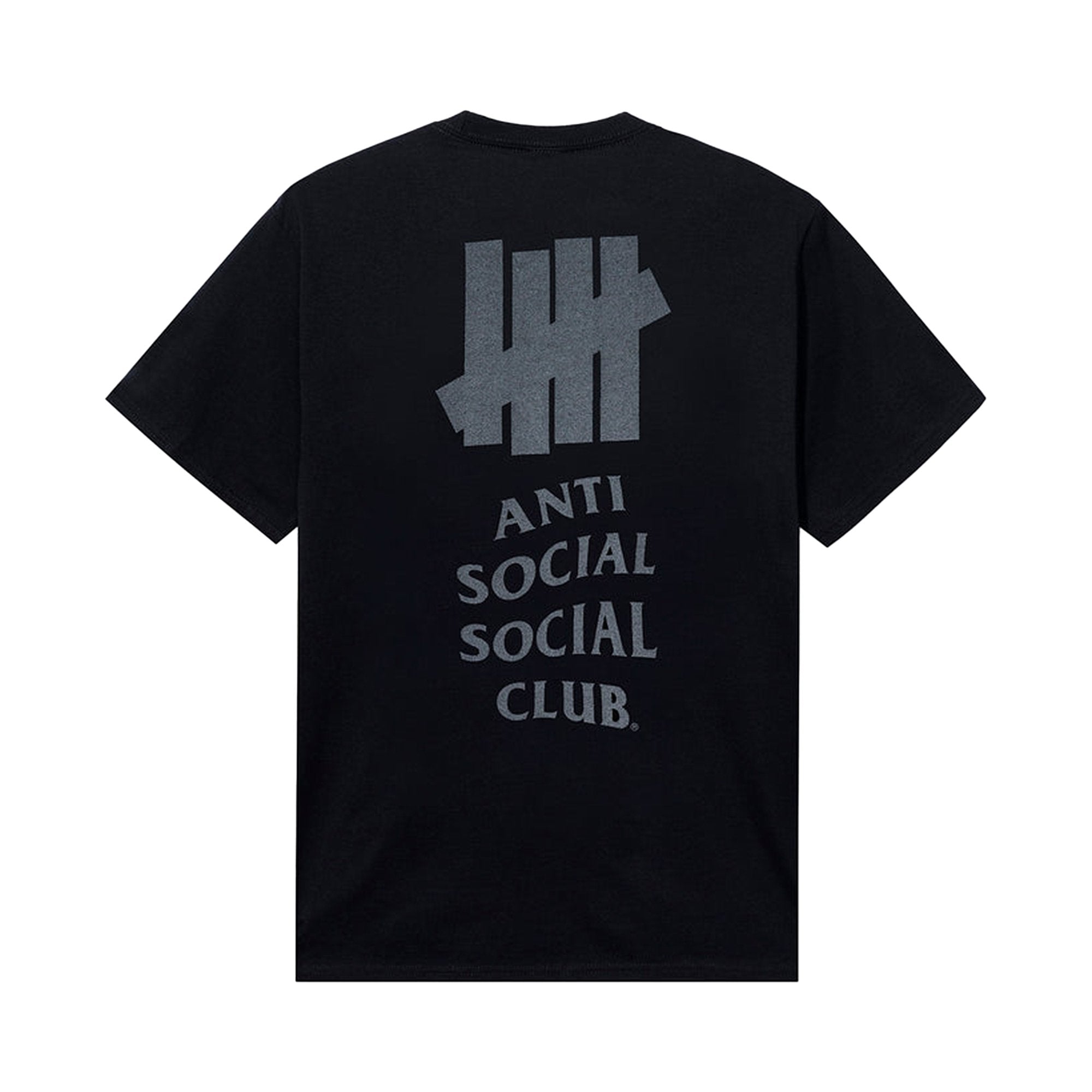 Anti Social Social Club x Undefeated Lock 3M T-shirt, black