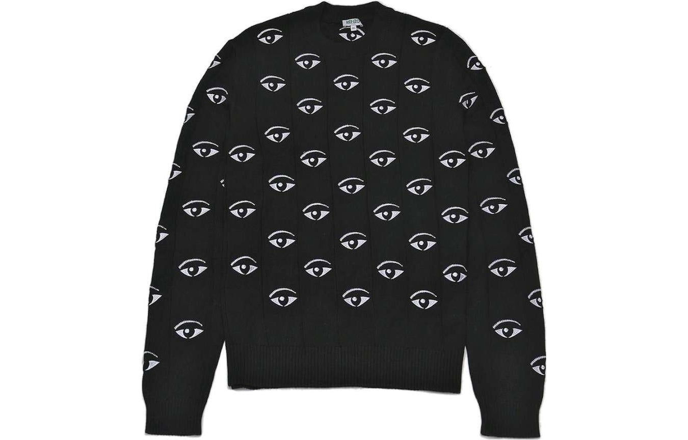 Kenzo Men's Printed Sweater Black/White